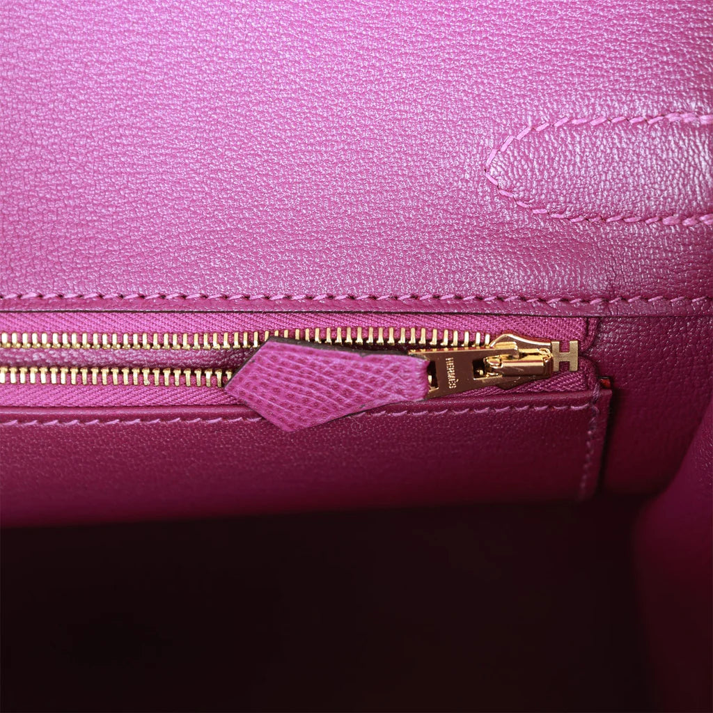 HE&ME Birkin 30 Anemone Epsom Herrajes dorados