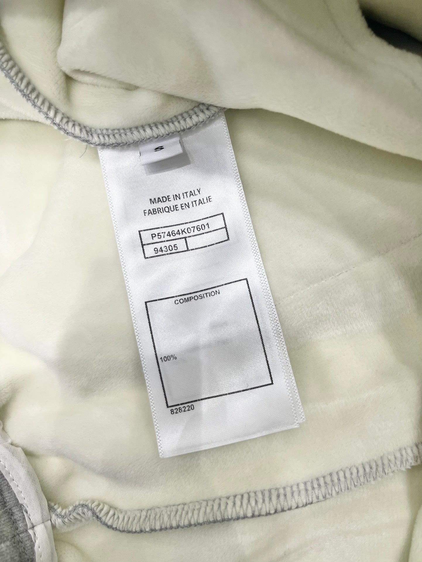 Pantalones deportivos de felpa con cintura ajustada y pierna recta