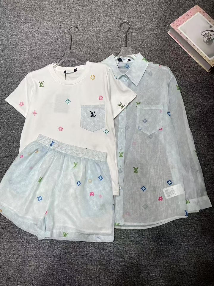 New color label light leisure suit