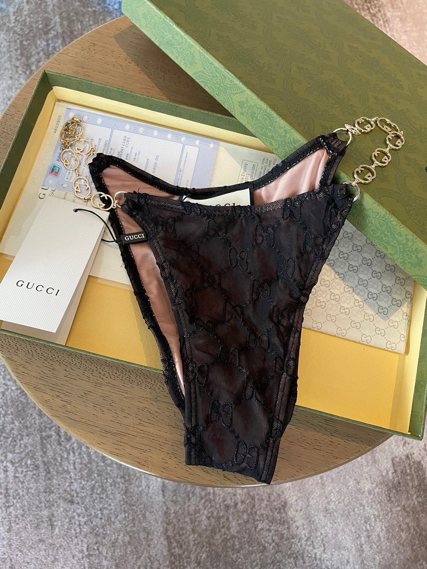 New sexy lace chain split bikini swimsuit