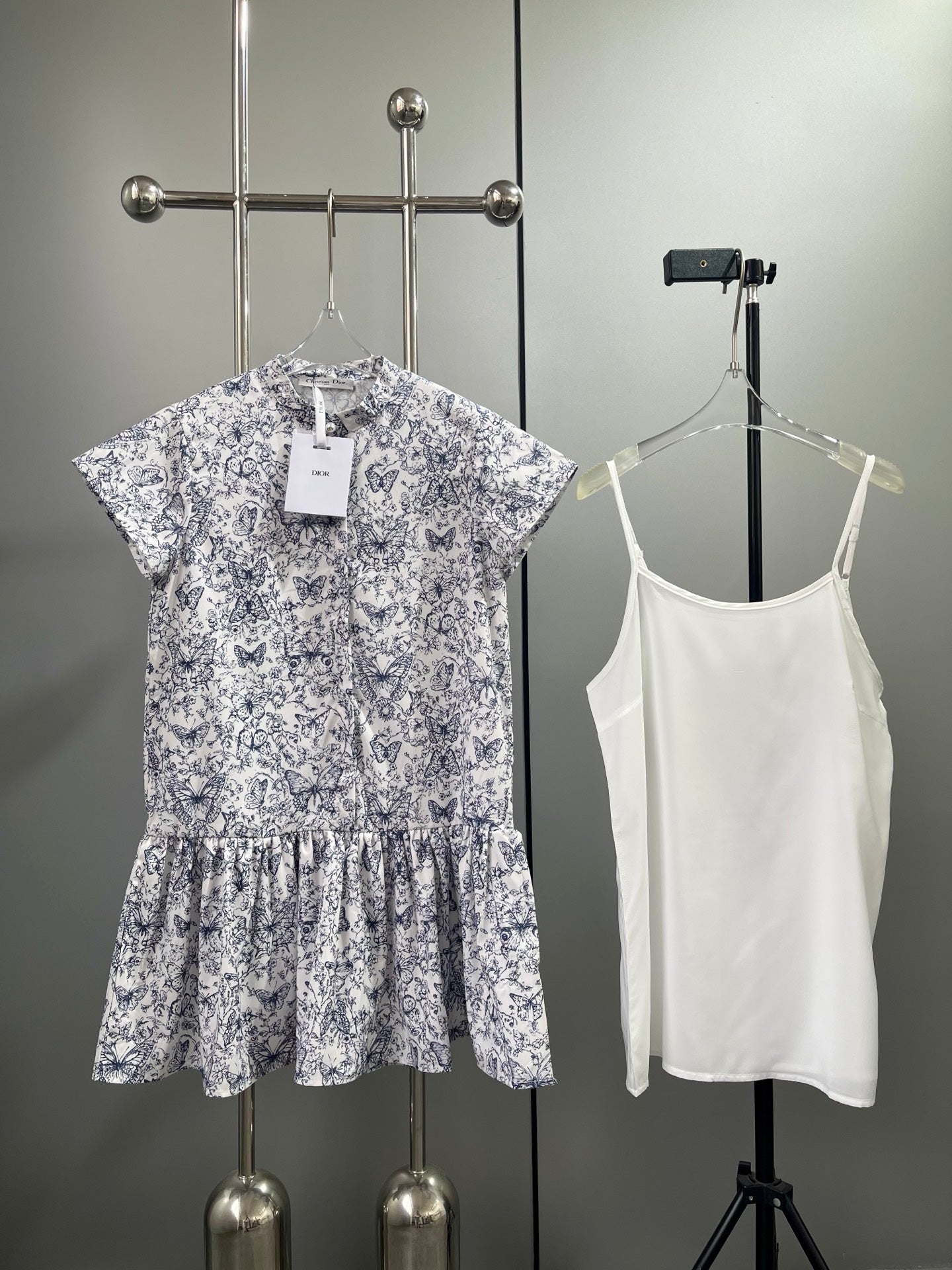New Butterfly Short Sleeve Dress