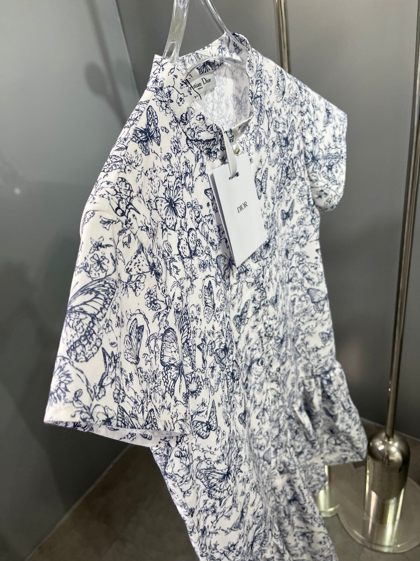 New Butterfly Short Sleeve Dress