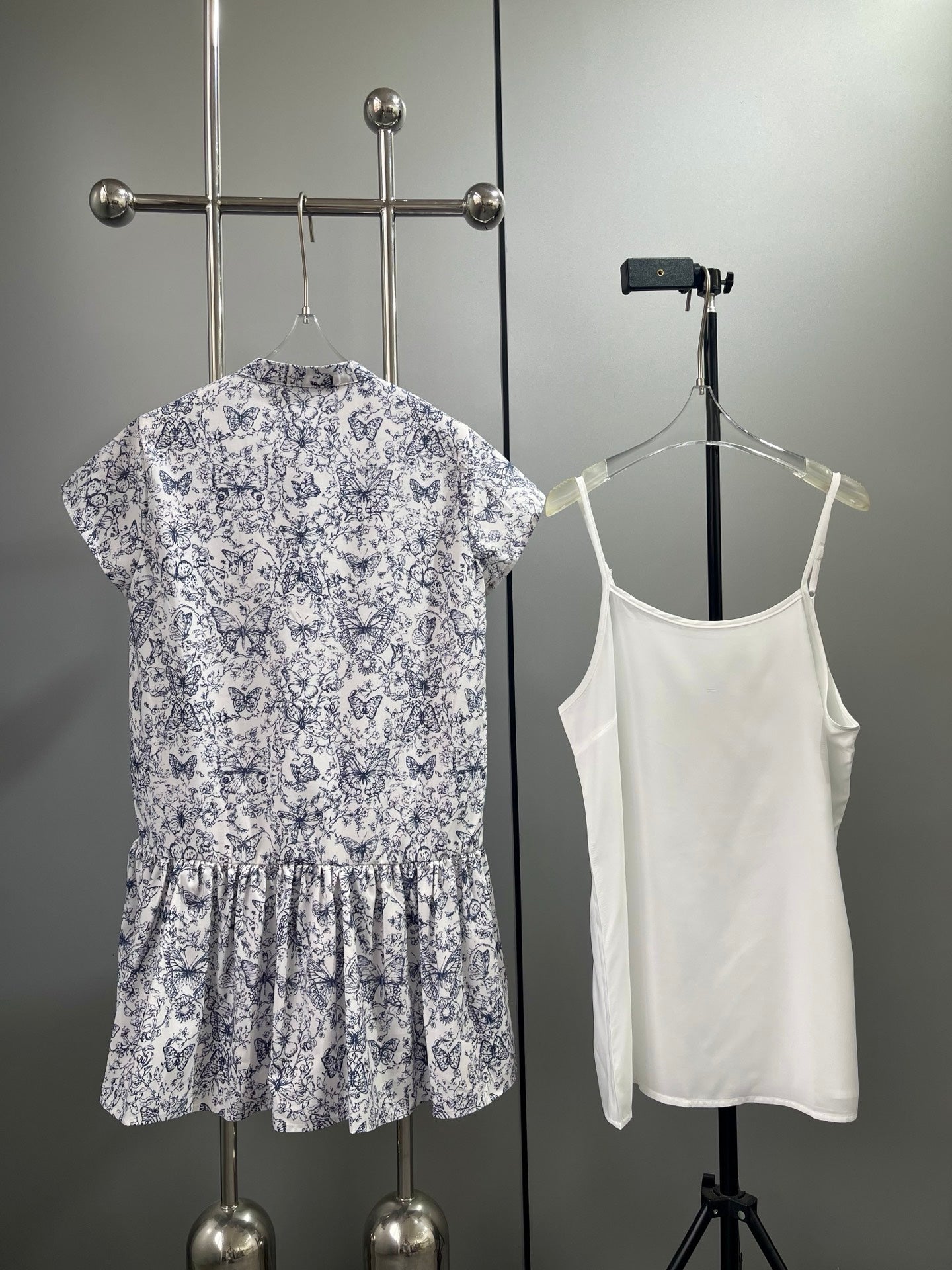 New Butterfly Short Sleeve Dress