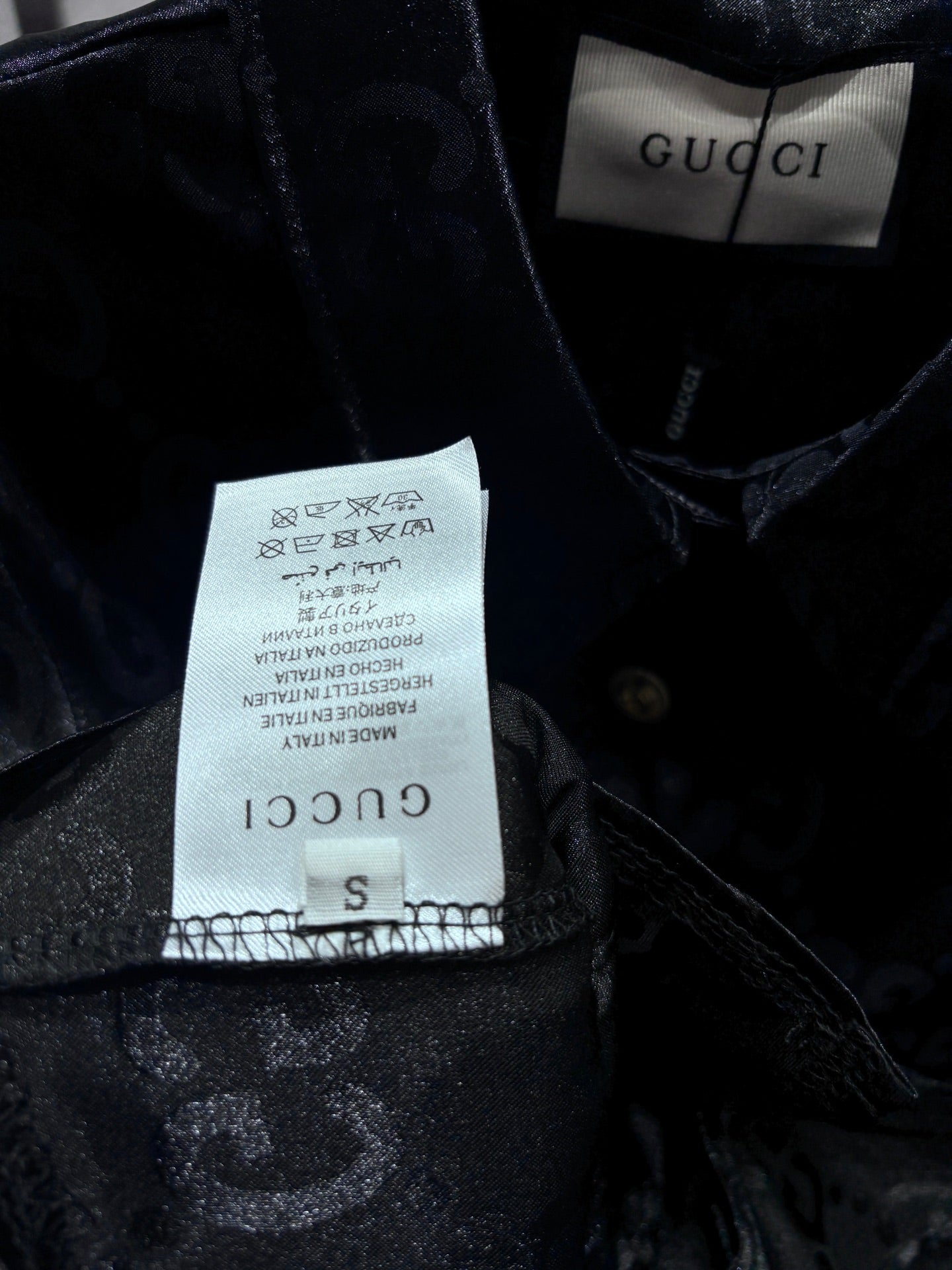 New lapel jacquard letter skirt suit