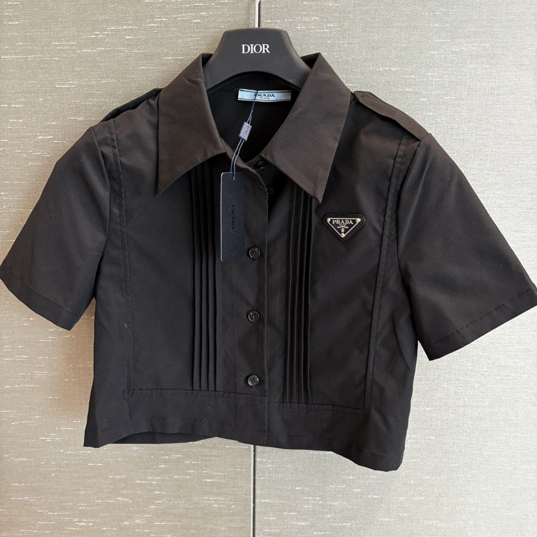 Short-sleeved shirt skirt professional suit