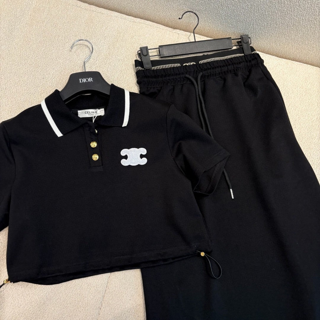 Rope-drawing leisure sports suit