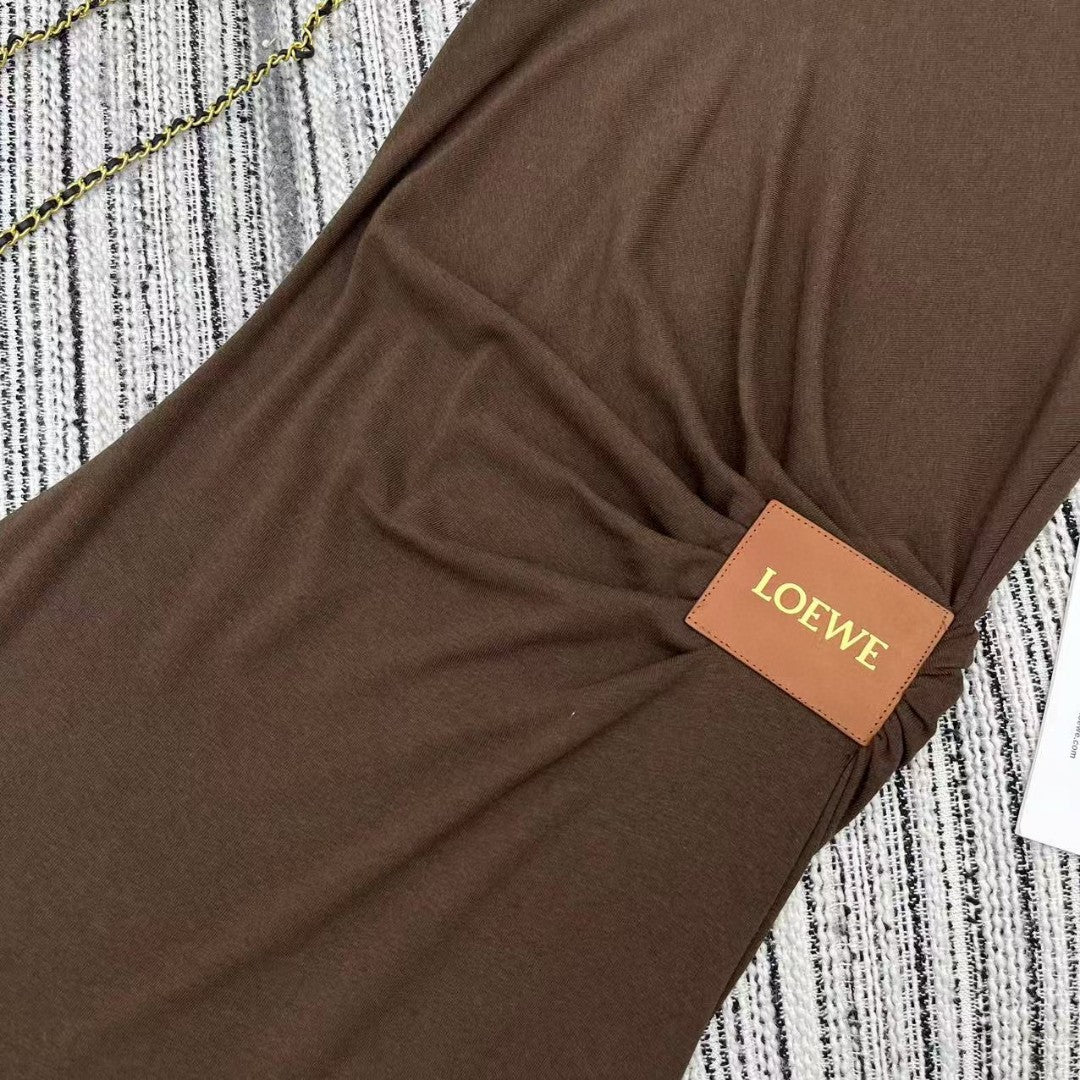 New style dress with personalized waist pleats