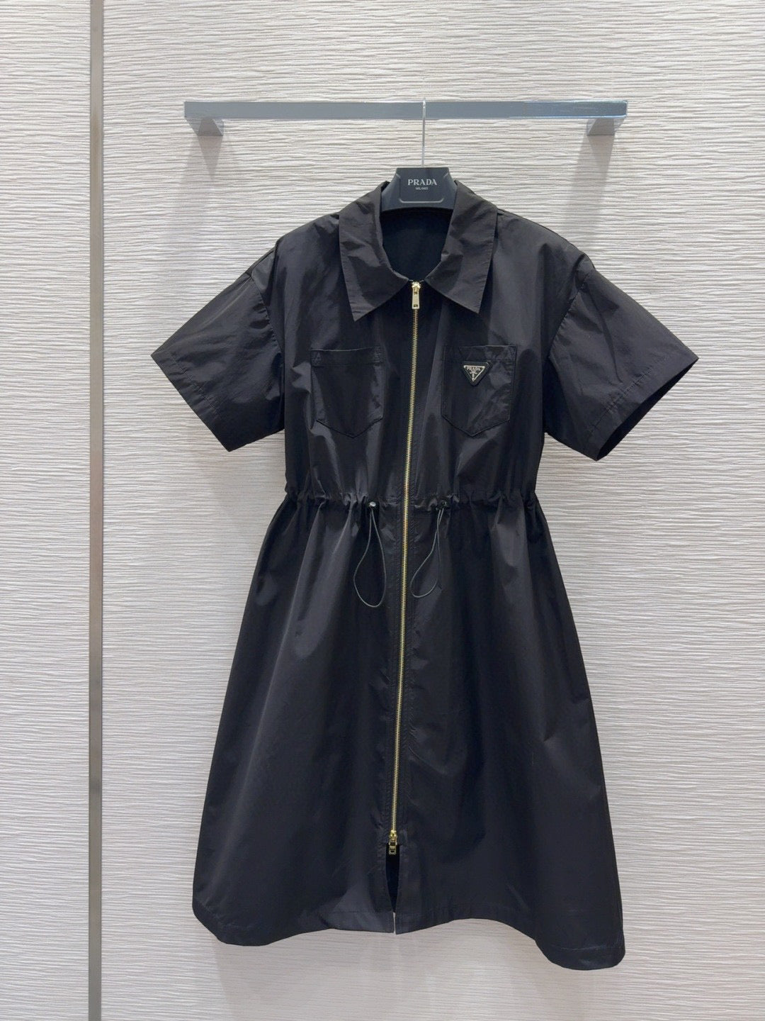 New waist drawstring dress