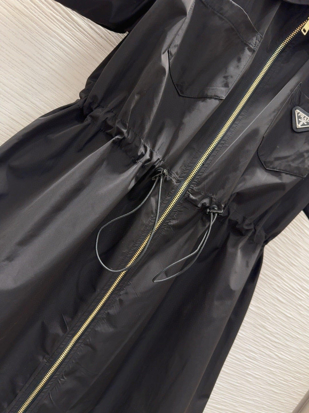 New waist drawstring dress