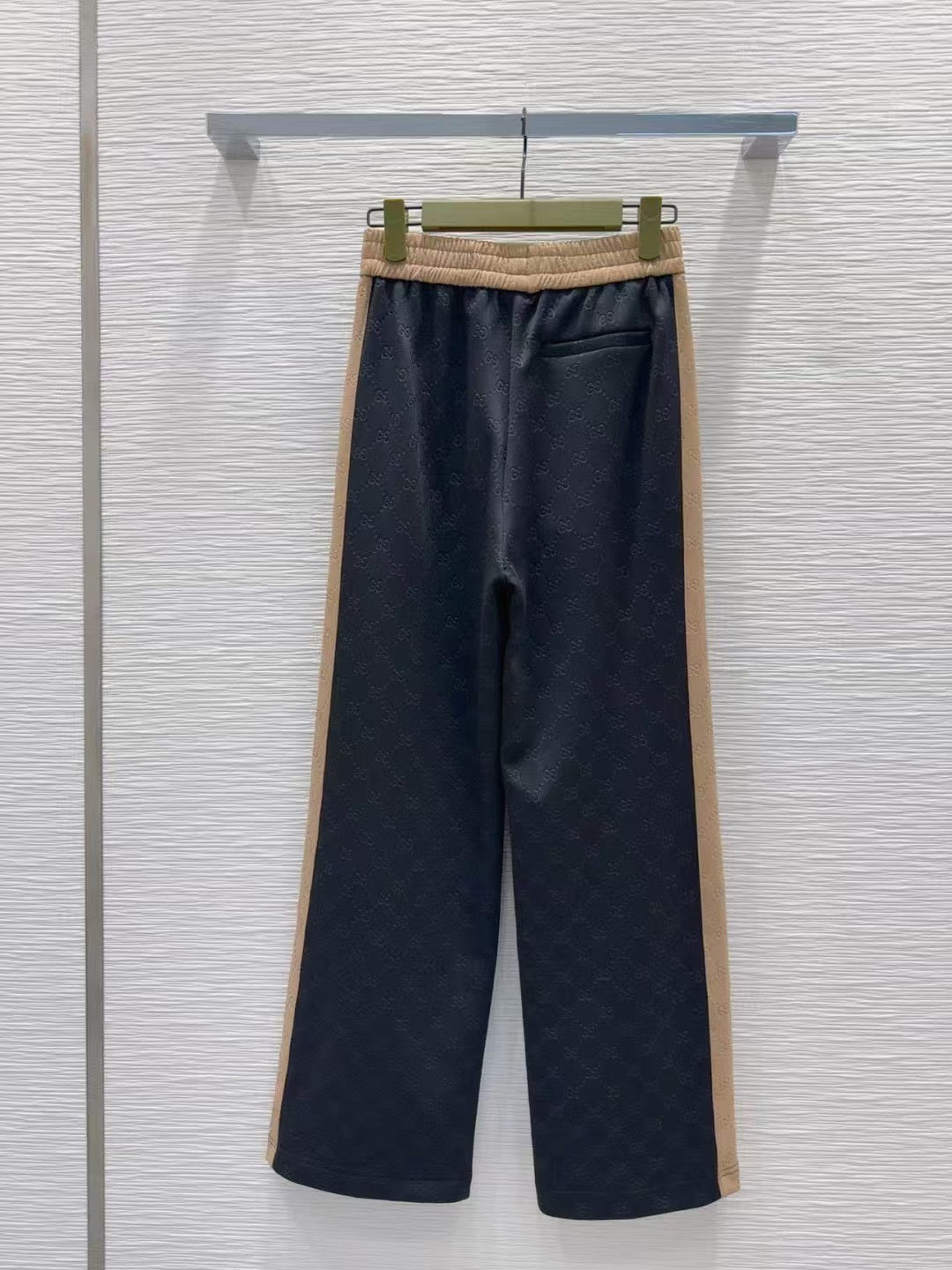 Sleeveless Hooded Colorblock Trousers Set