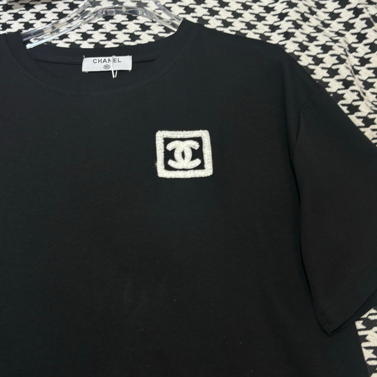 New simple towel embroidered logo two-color short sleeves