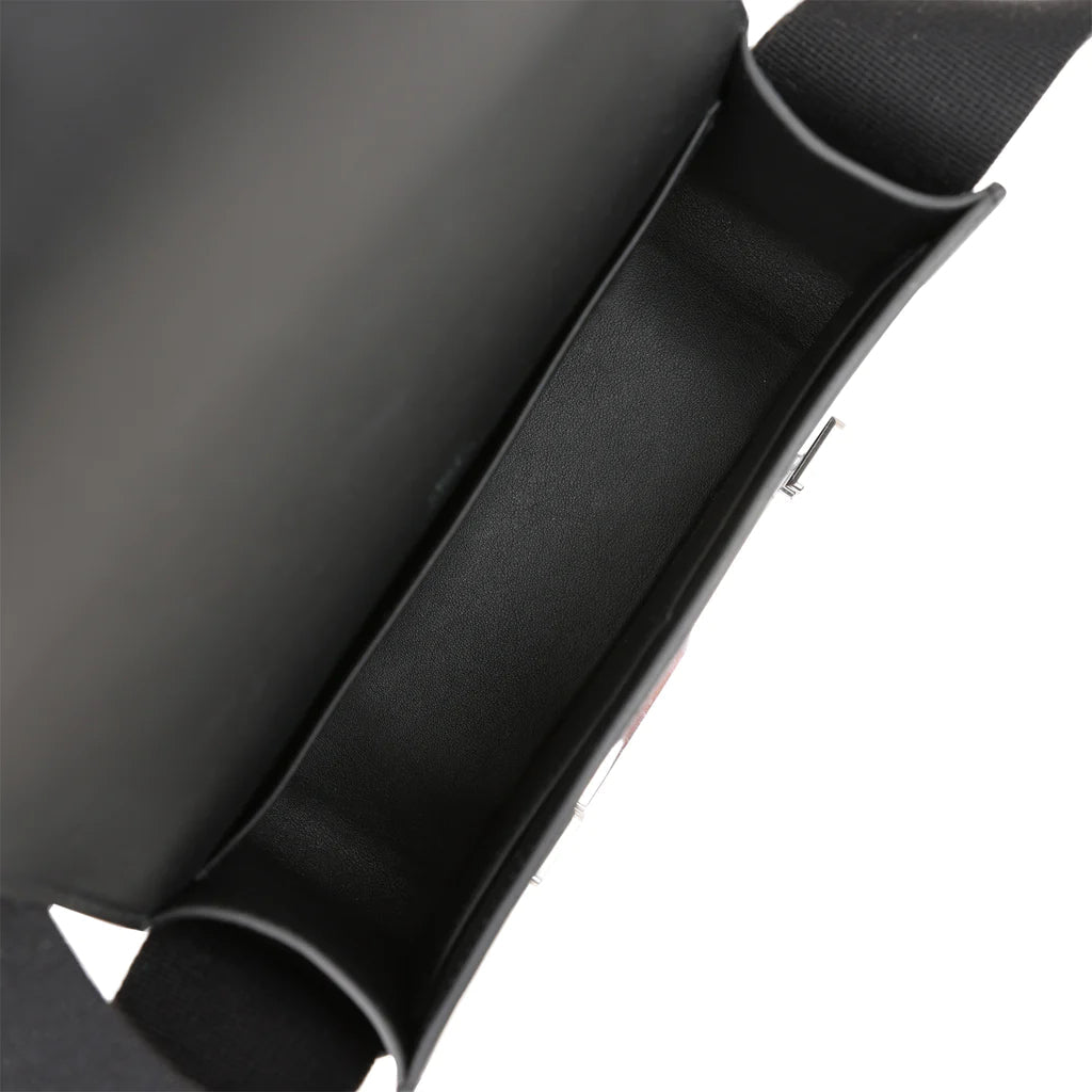 HE&ME Geta Black Chevre Herrajes de paladio