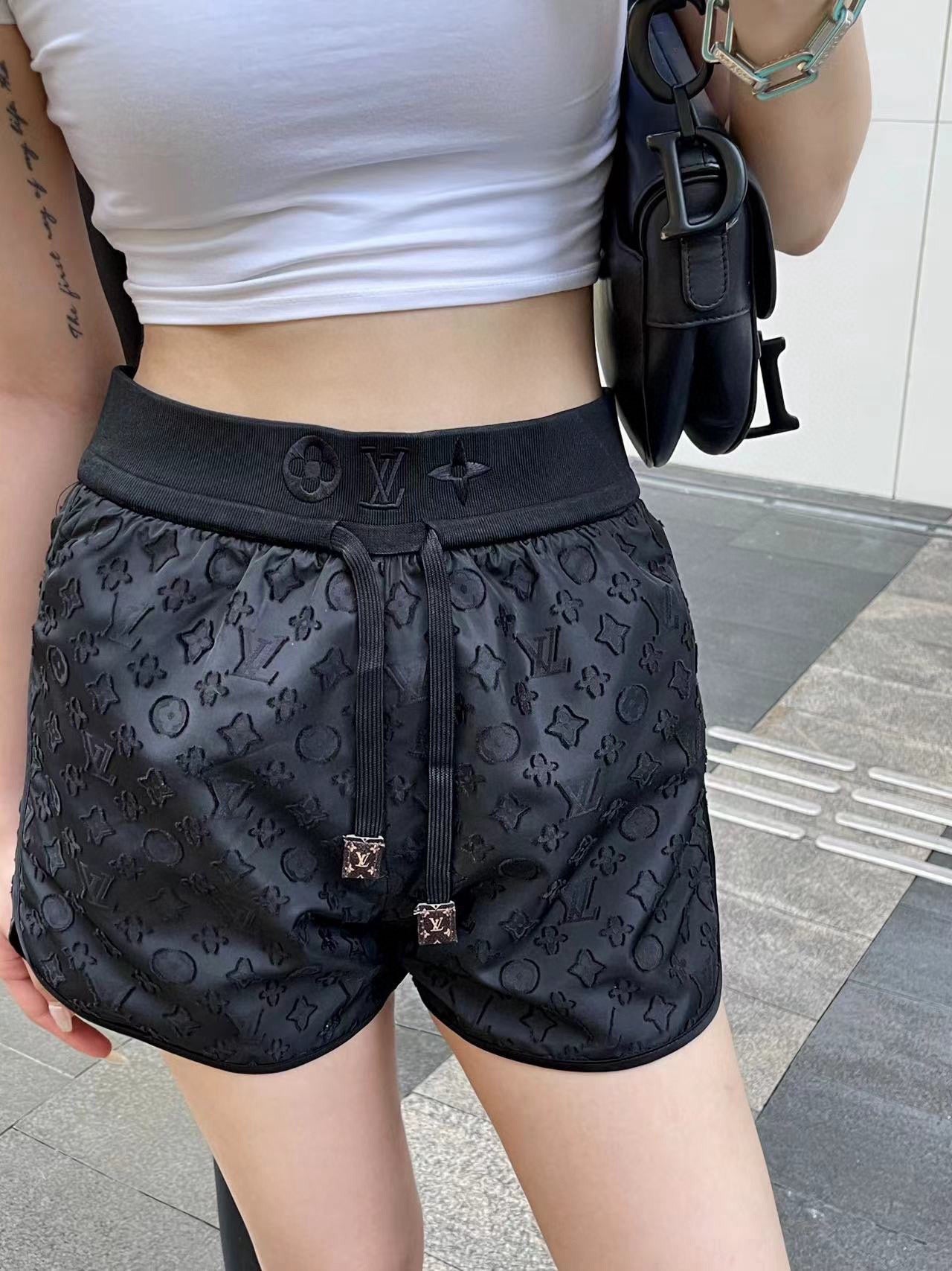 Nuevos pantalones cortos bordados personalizados de verano