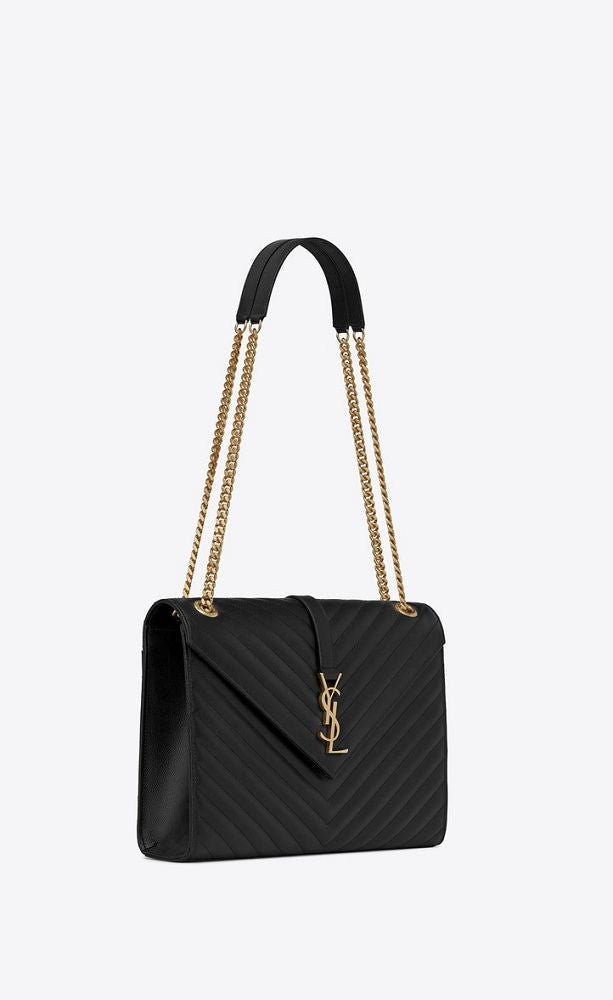 Large Bag In Grain De Poudre Embo