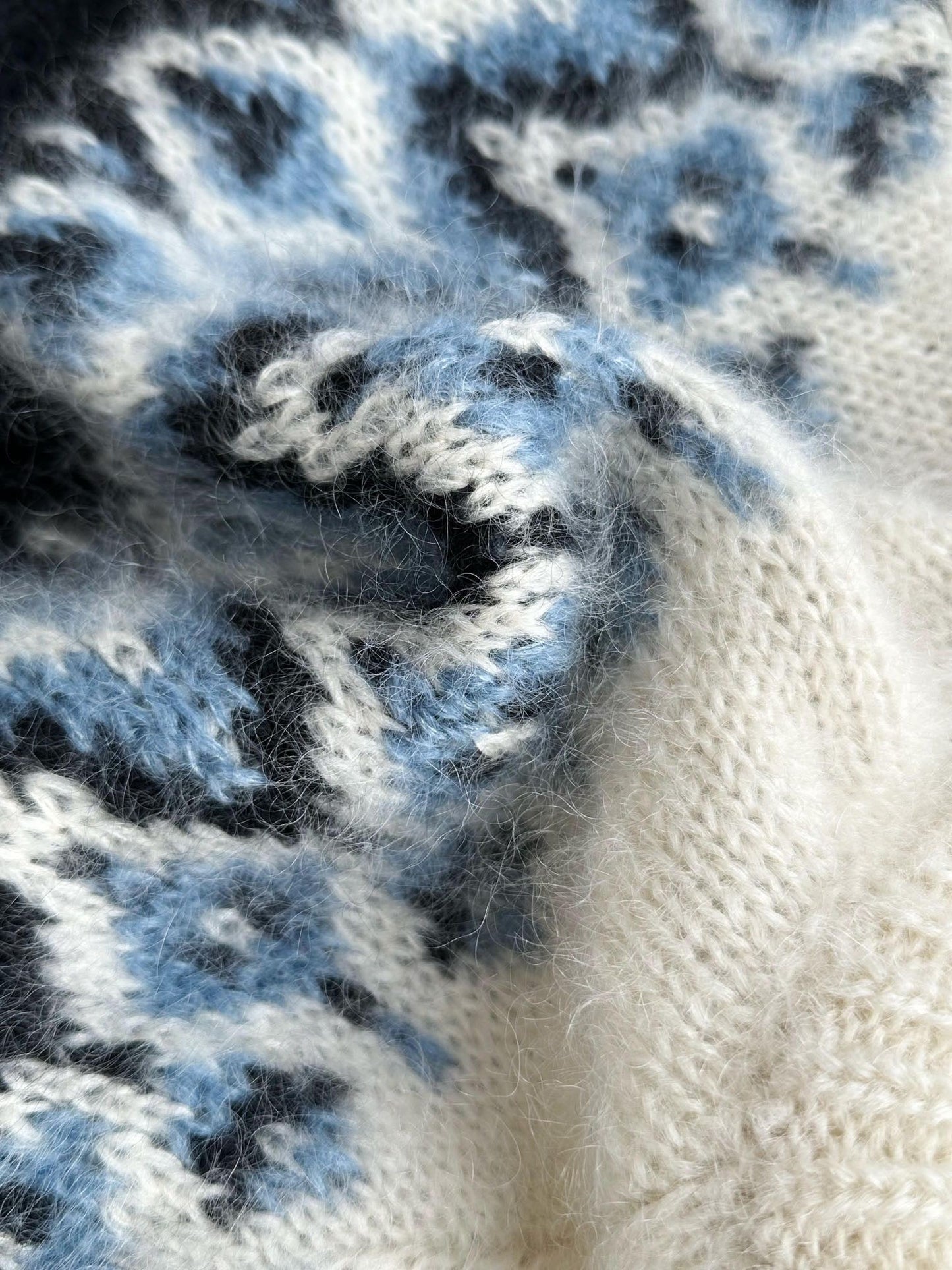 Cárdigan de mohair