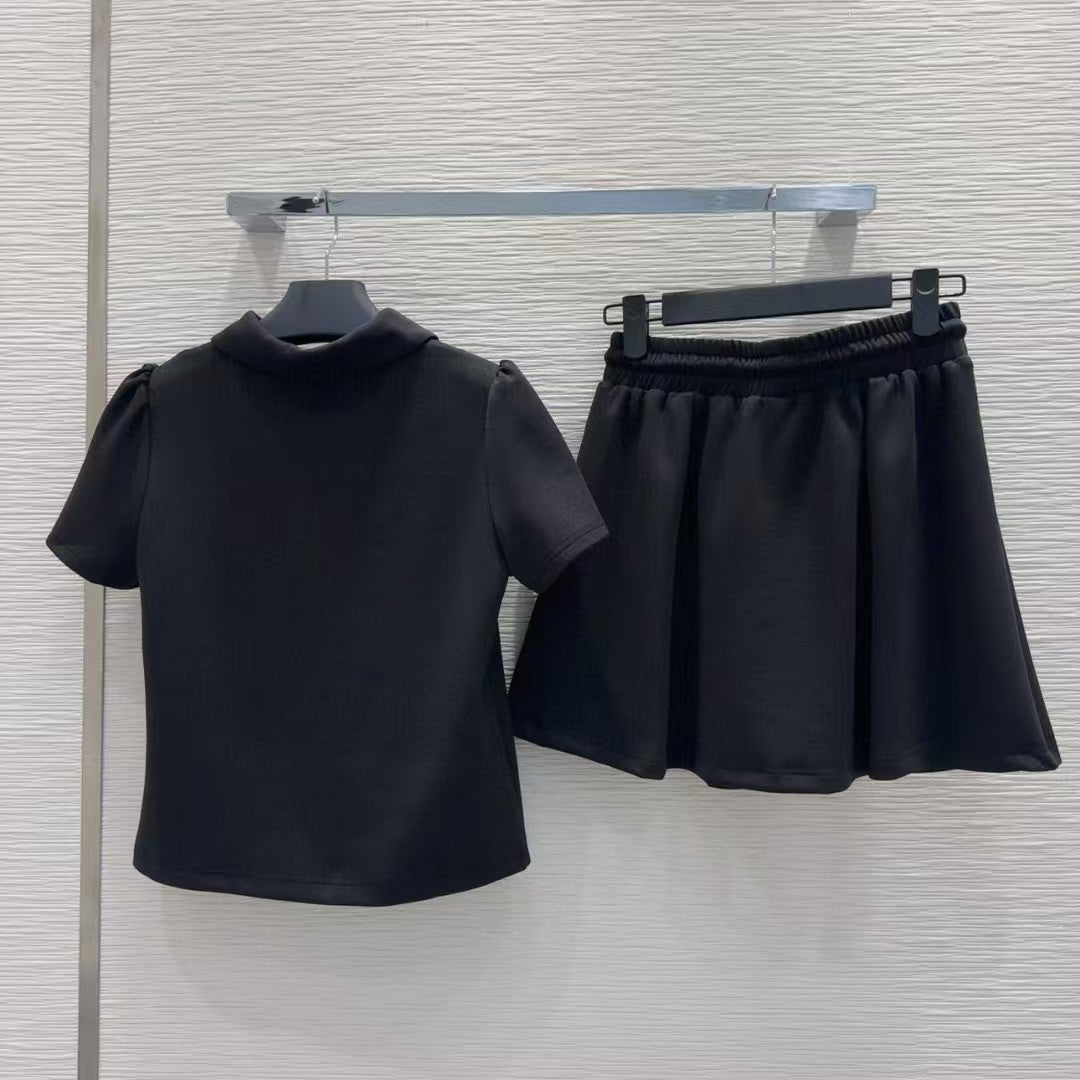 Lapel leisure sports suit