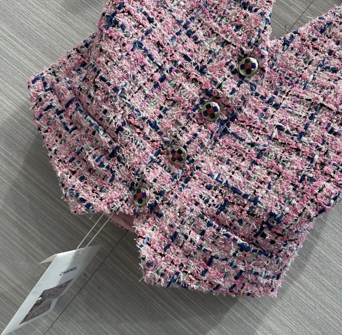 Small fragrant wind hanging neck suspender vest