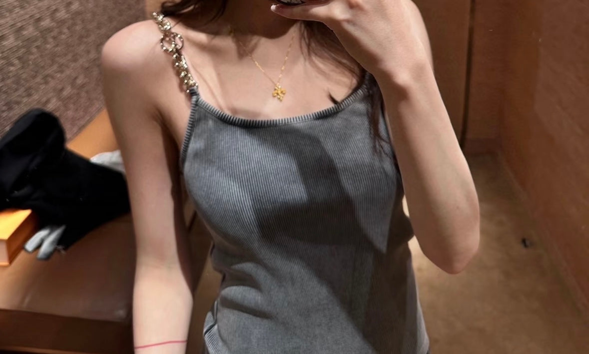 Metal chain washing ash thin sling
