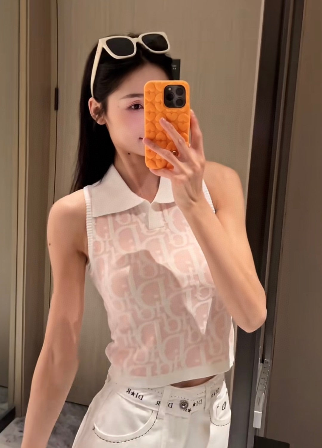 Lead the trend with the best-selling pink cropped vest