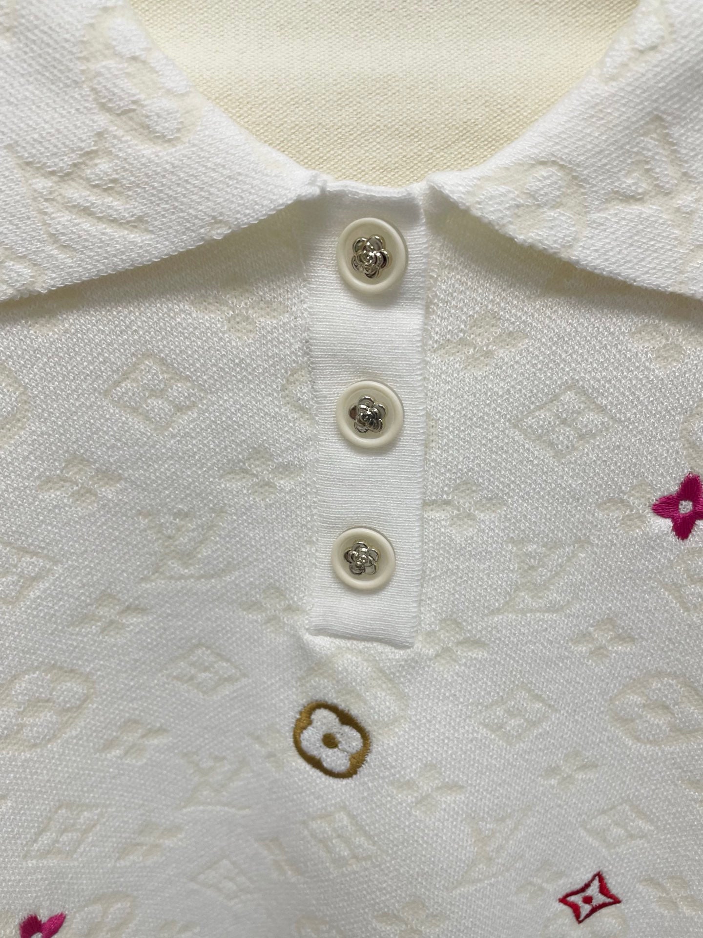 Butterfly sequined letter embroidered knitted vest