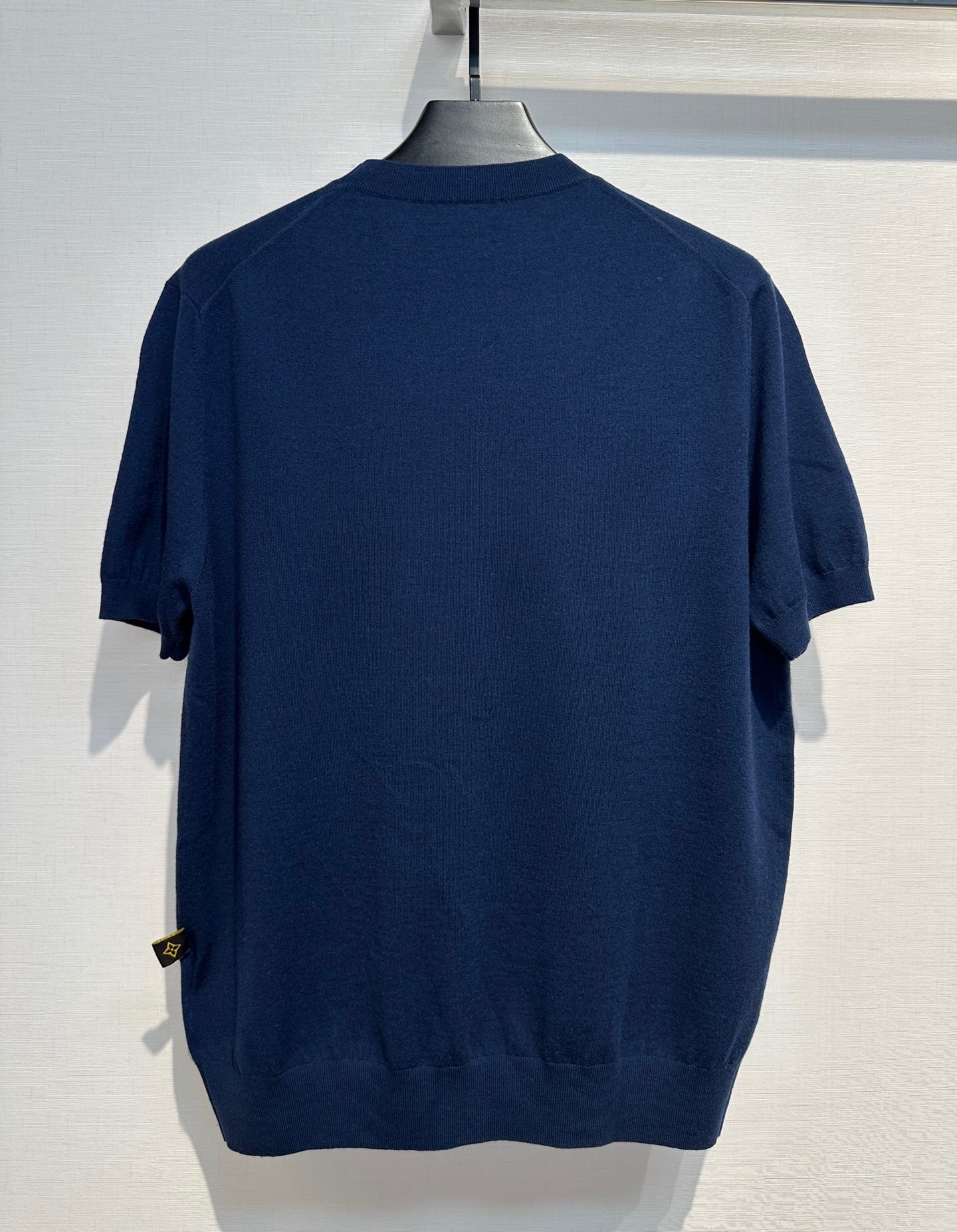 Round neck knot printed short sleeve