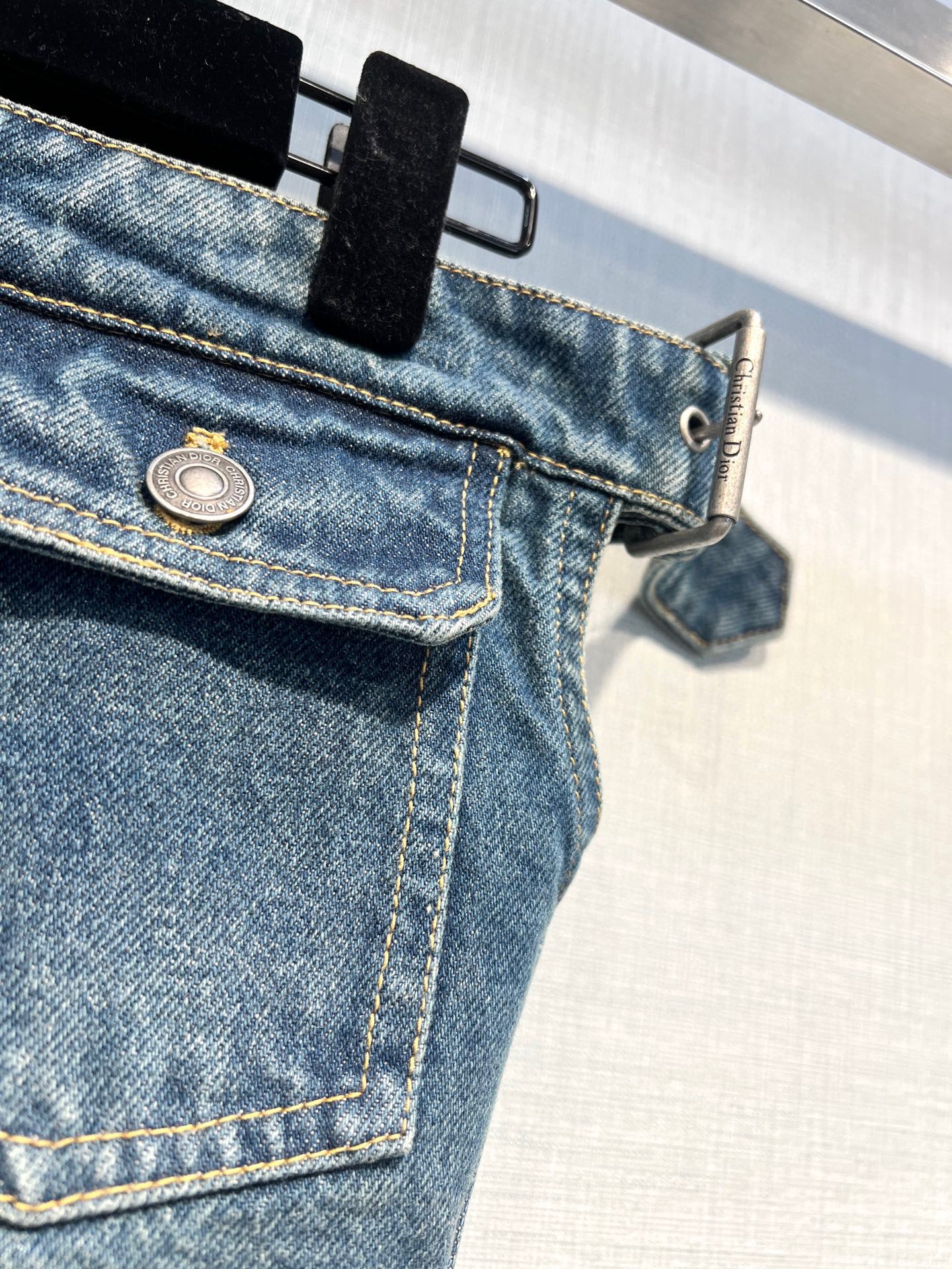 New one-shoulder tube top sexy denim jacket