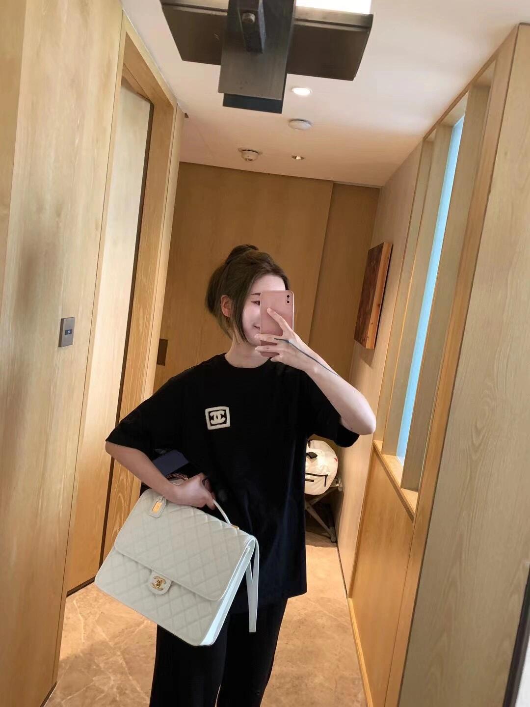 New simple towel embroidered logo two-color short sleeves