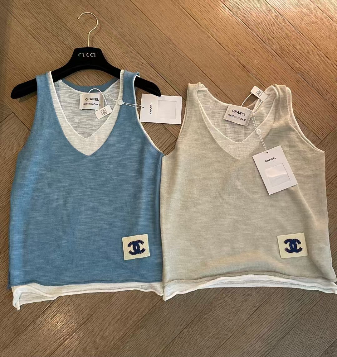 2025 Summer Sports Style Tank Top for Stars and Hits