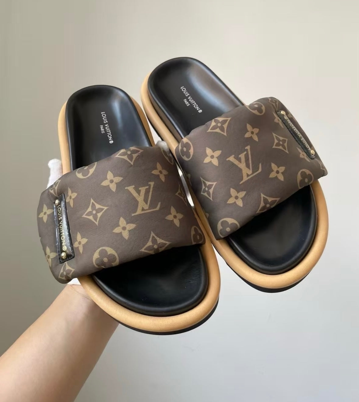 New multi-color Velcro slippers