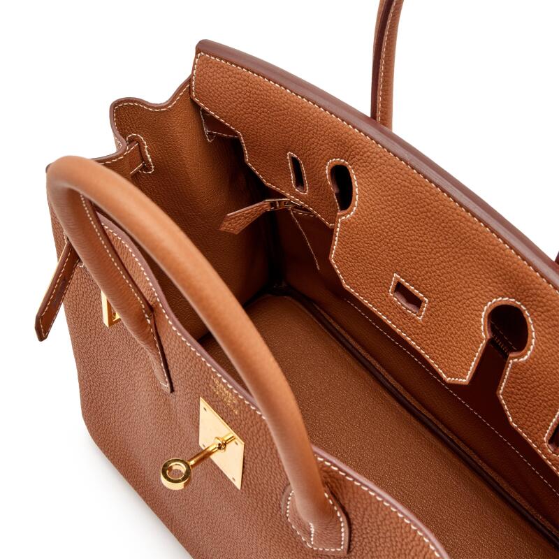 HE&ME Birkin 30 Gold Togo Gold Hardware