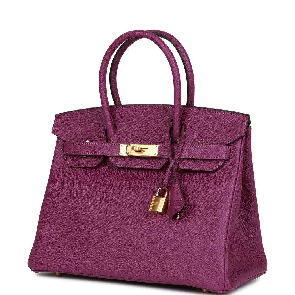 HE&ME Birkin 30 Anemone Epsom Herrajes dorados