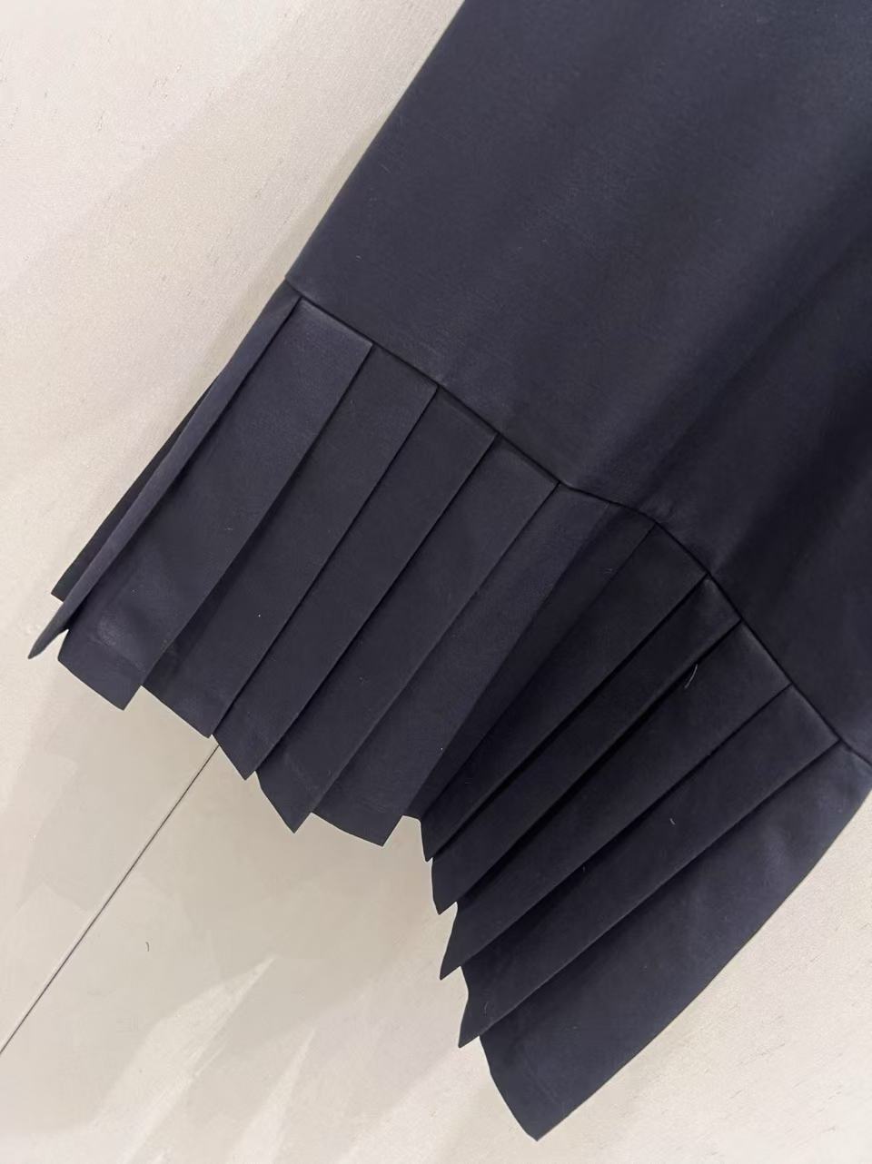White small collar college dress
