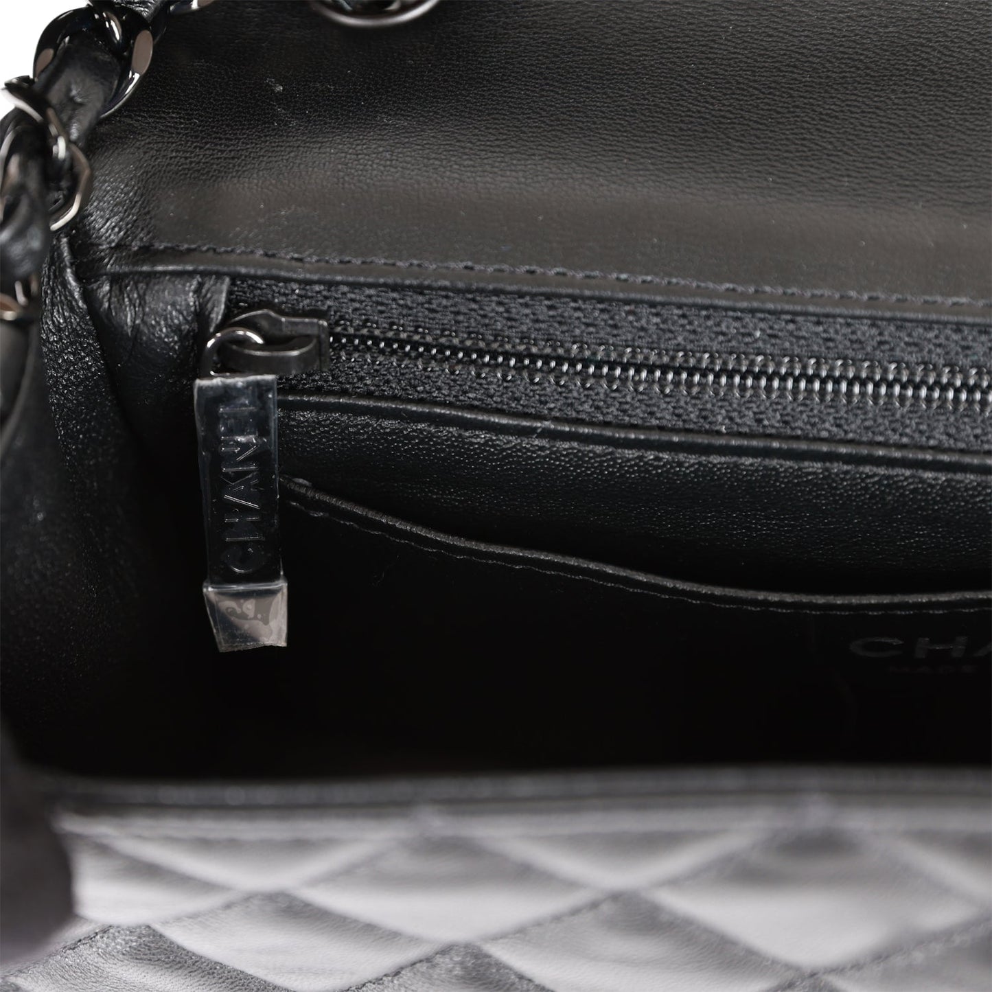 Mini Flap Bag SO Black Black Hardware for MR