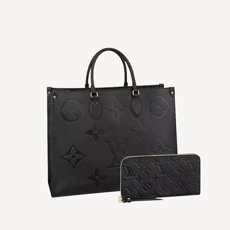 LL&VV On-the-go GM long wallet 2-piece set deals Ref:M44925+M61864