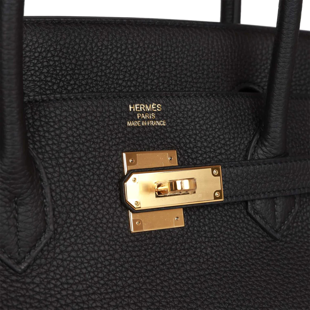 HE&ME Birkin 40 Black Togo Gold Hardware