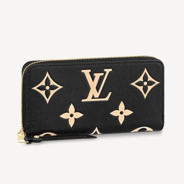LL&VV Montagne M long wallet 2-piece set deals Ref: M45499 + M80481
