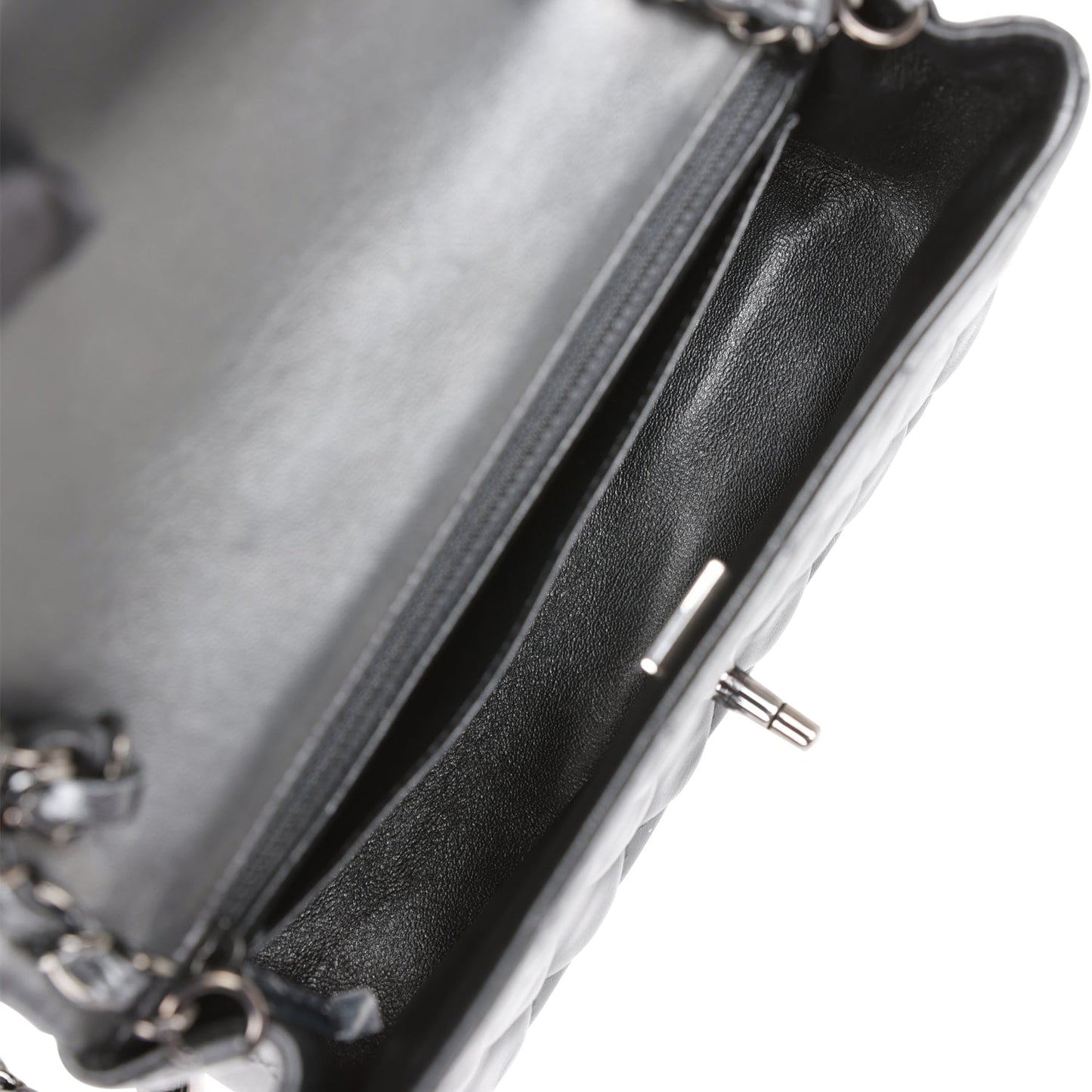 Mini Flap Bag SO Black Black Hardware for MR