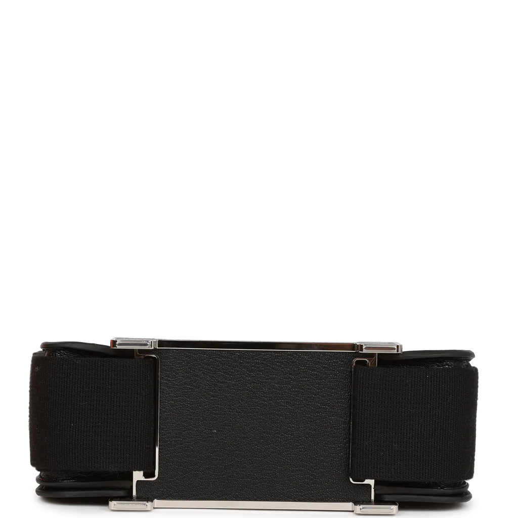 HE&ME Geta Black Chevre Herrajes de paladio