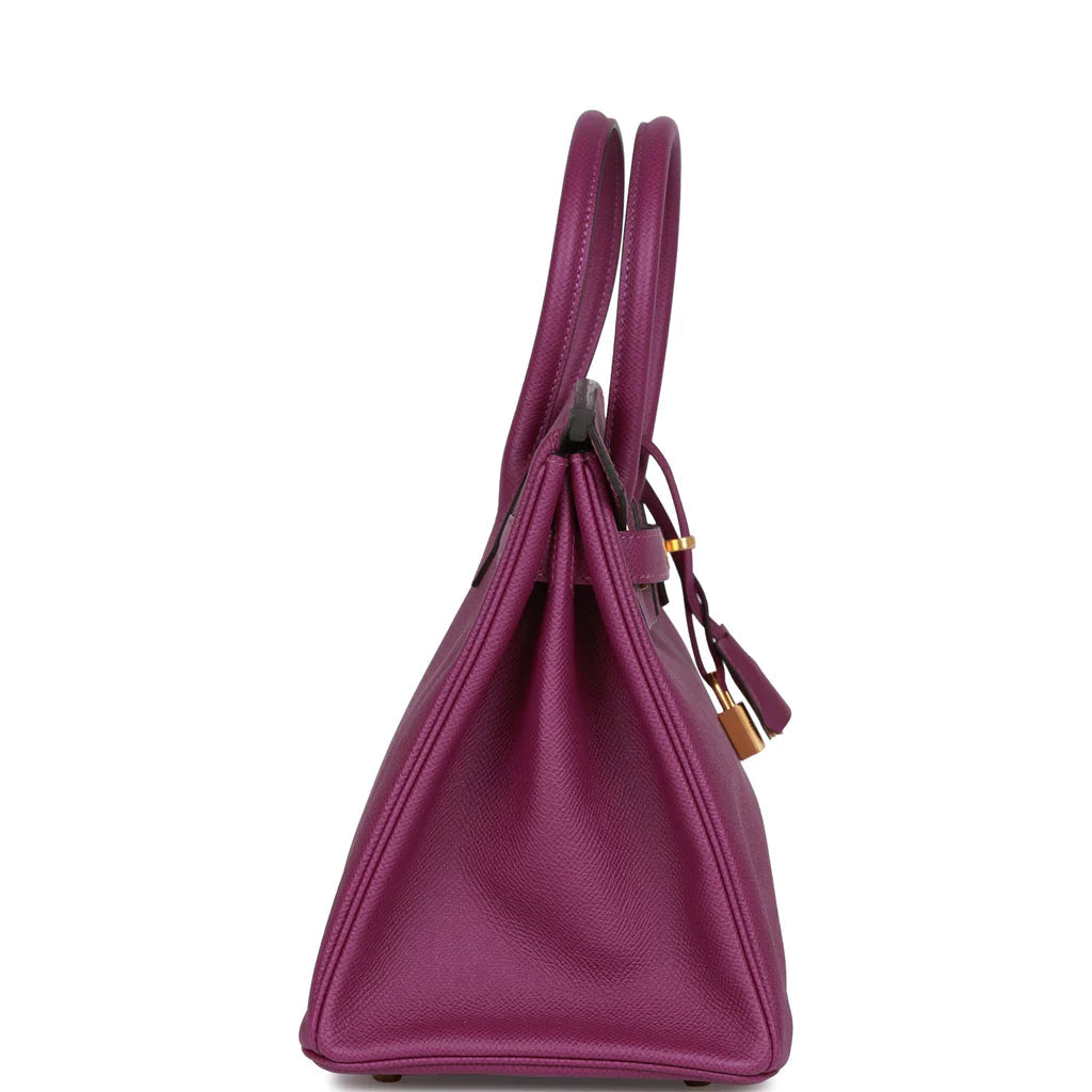HE&ME Birkin 30 Anemone Epsom Herrajes dorados