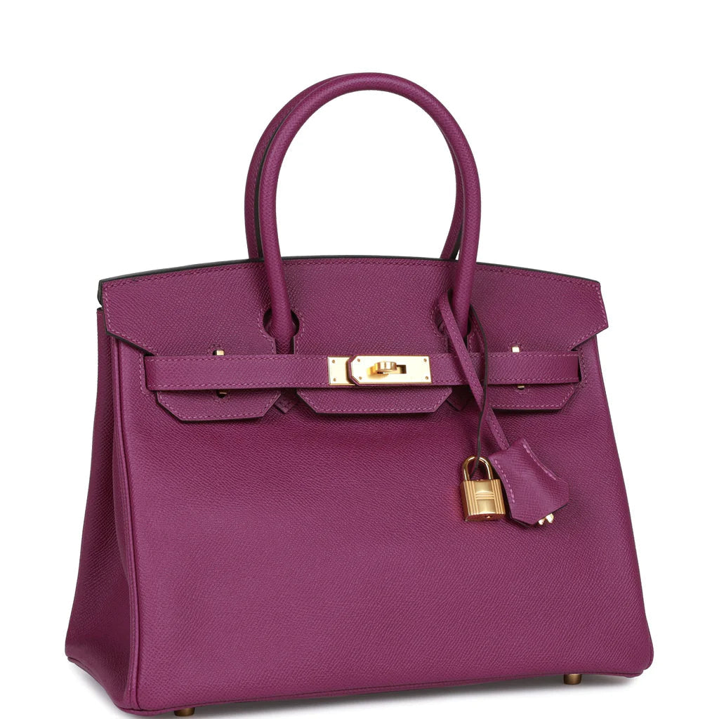 HE&ME Birkin 30 Anemone Epsom Herrajes dorados