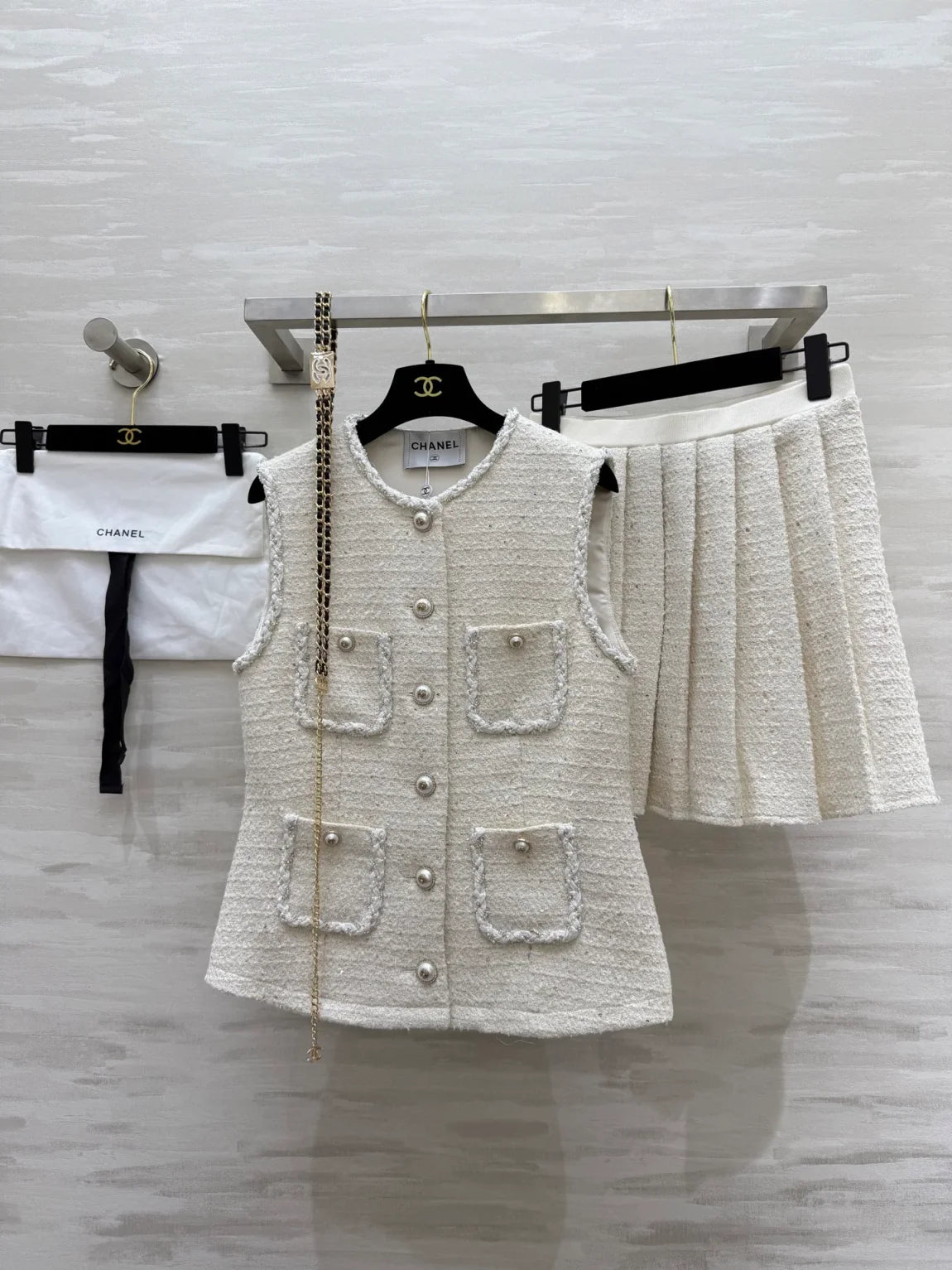 25ss Big female lead weaving suit