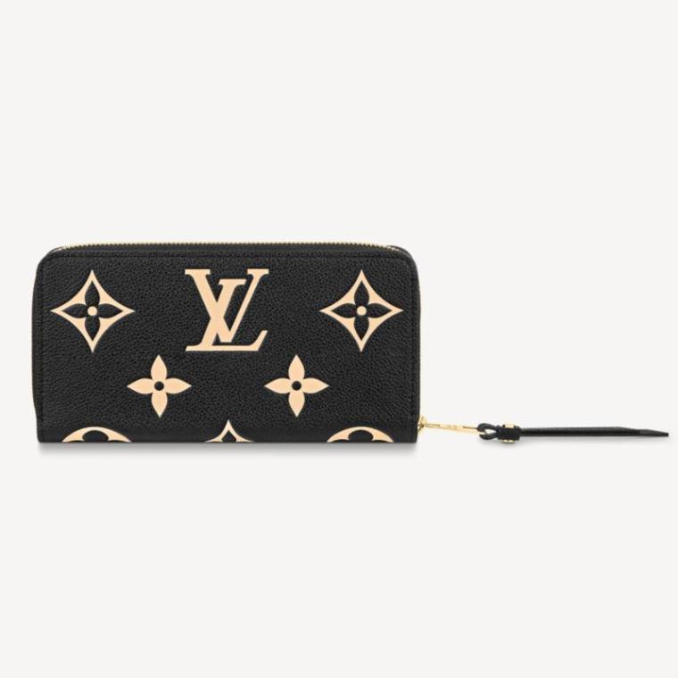 LL&VV Montagne M long wallet 2-piece set deals Ref: M45499 + M80481