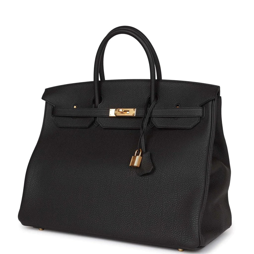 HE&ME Birkin 40 Black Togo Gold Hardware