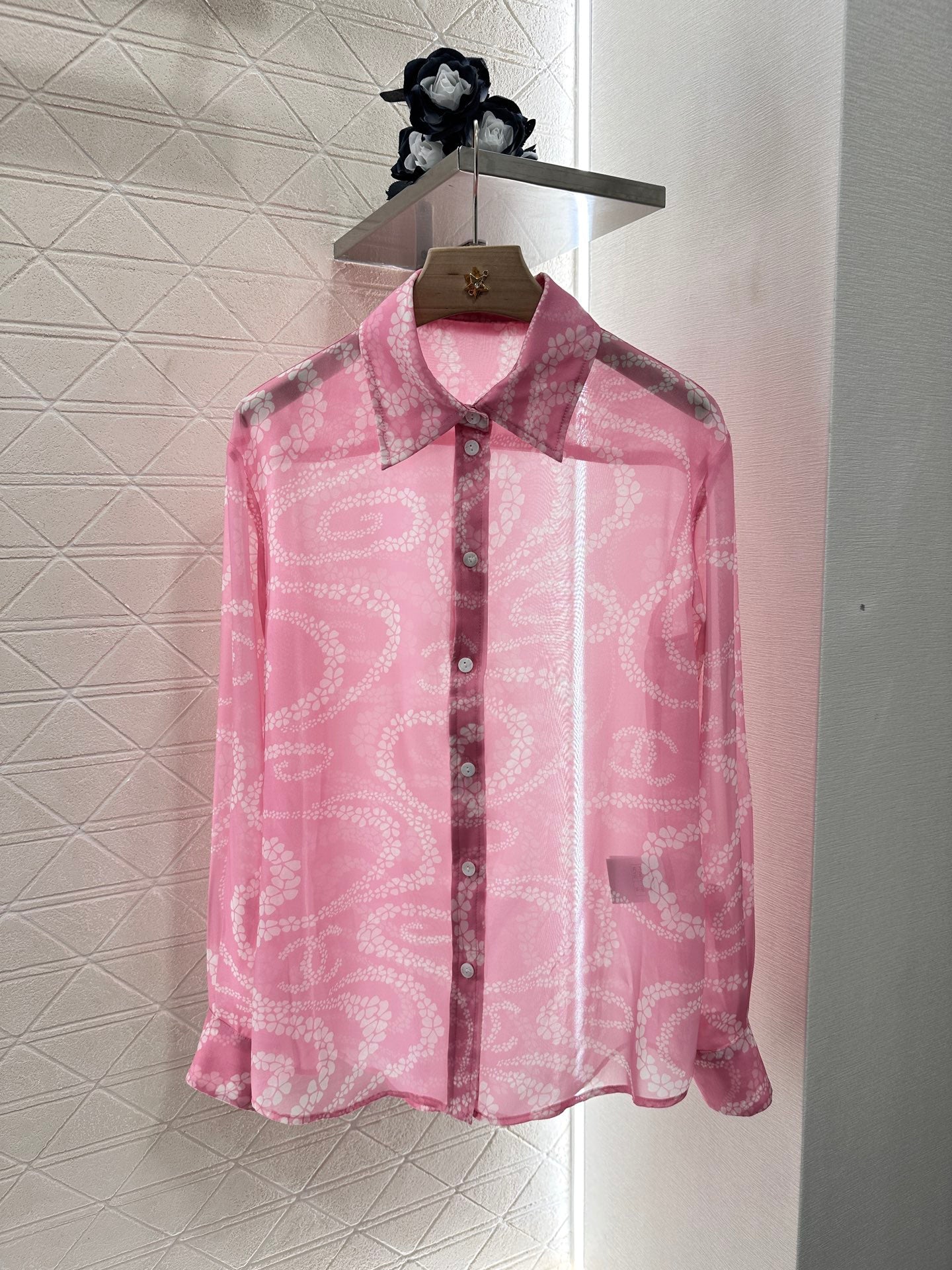 25 Printed Lapel Shirt