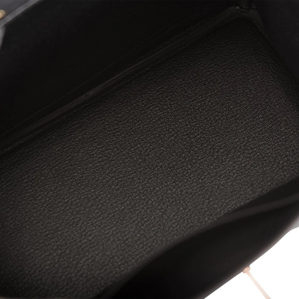 HE&ME Birkin 25 Black Togo Rose Gold Hardware