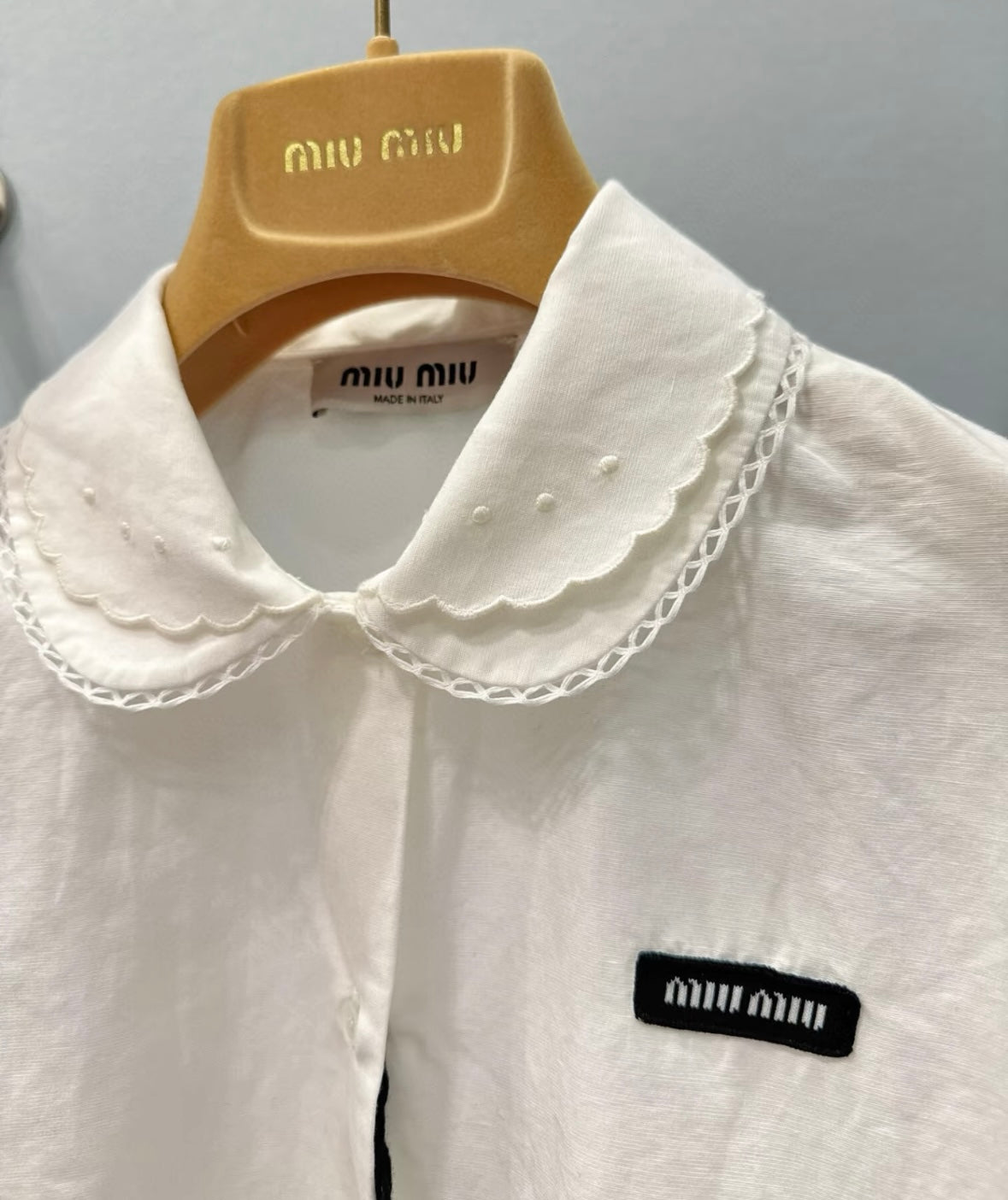 Academic-style short skirt and short-sleeved top set