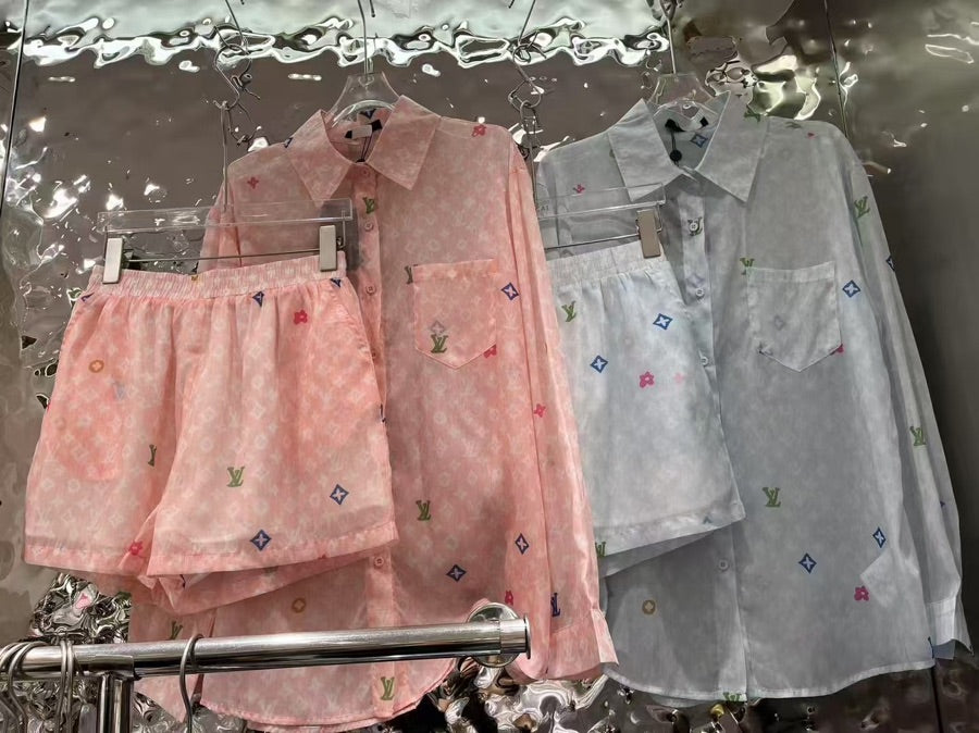 New color label light leisure suit