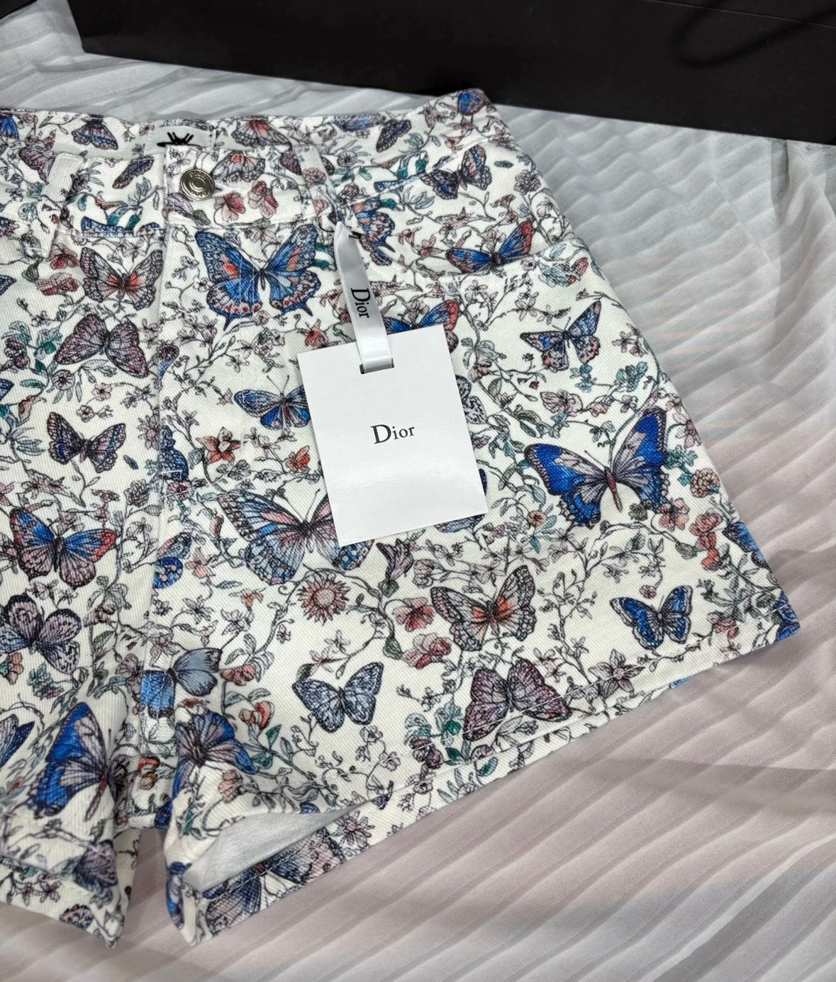 Butterfly Dream Floral Trim Shorts