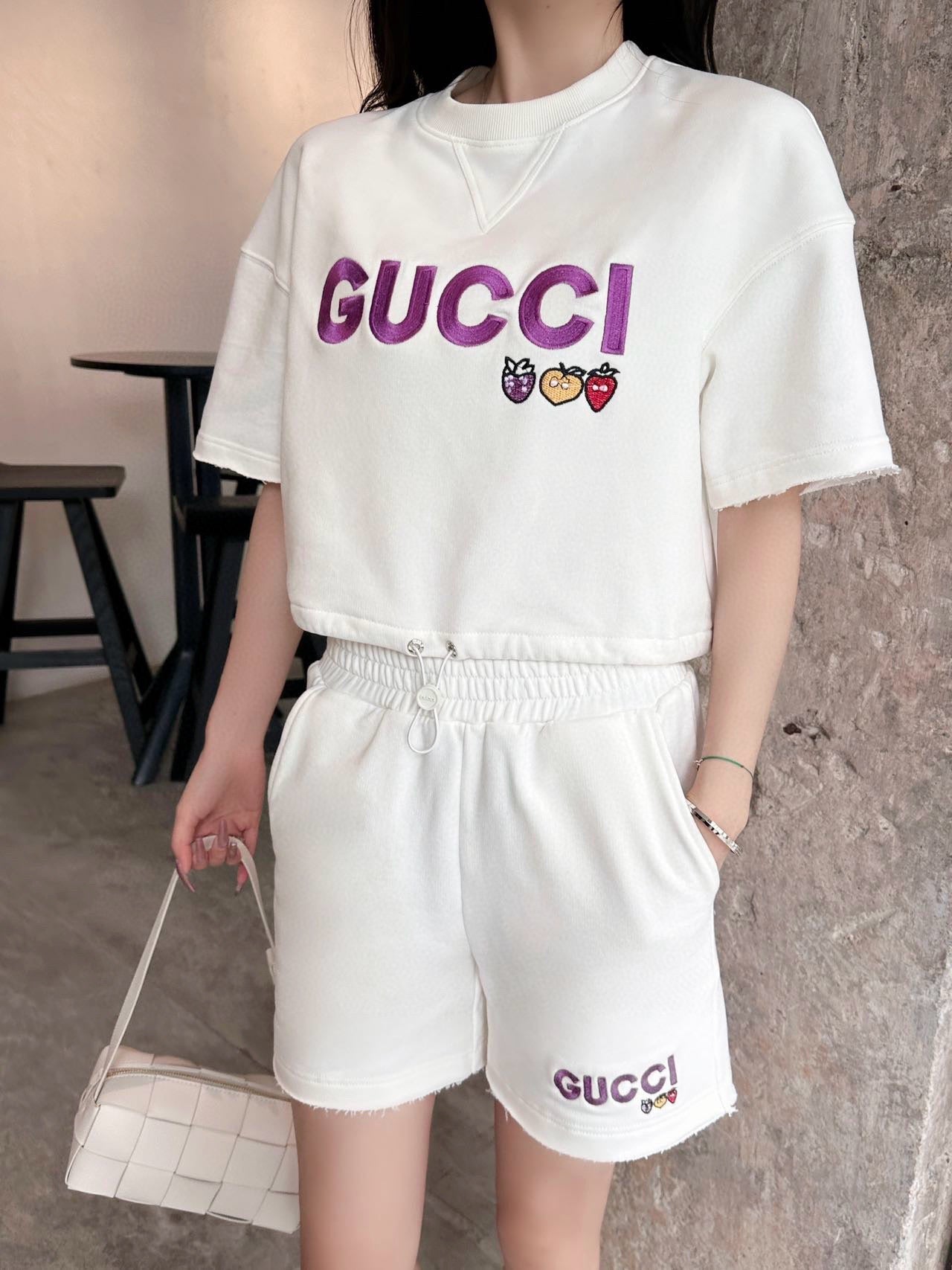 Stylish Sporty Drawstring Short-Sleeve Shorts Suit