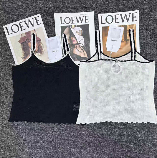 Sexy lace-trimmed sheer strappy bralette
